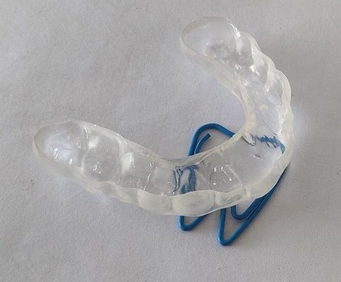 Trushine Transparent Semi Hard Night Guard Untuk Clenching